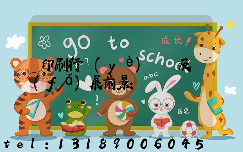 印刷行業(yè)狀況及發(fā)展前景