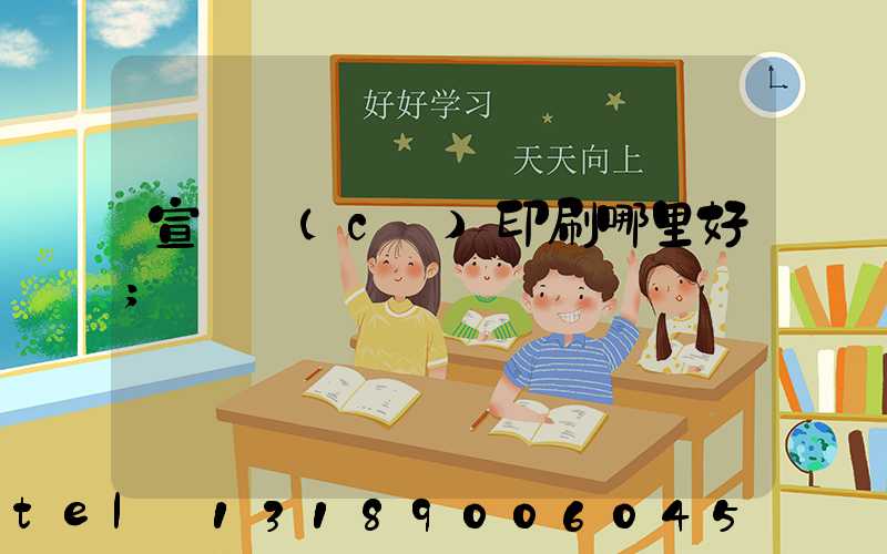 宣傳冊(cè)印刷哪里好